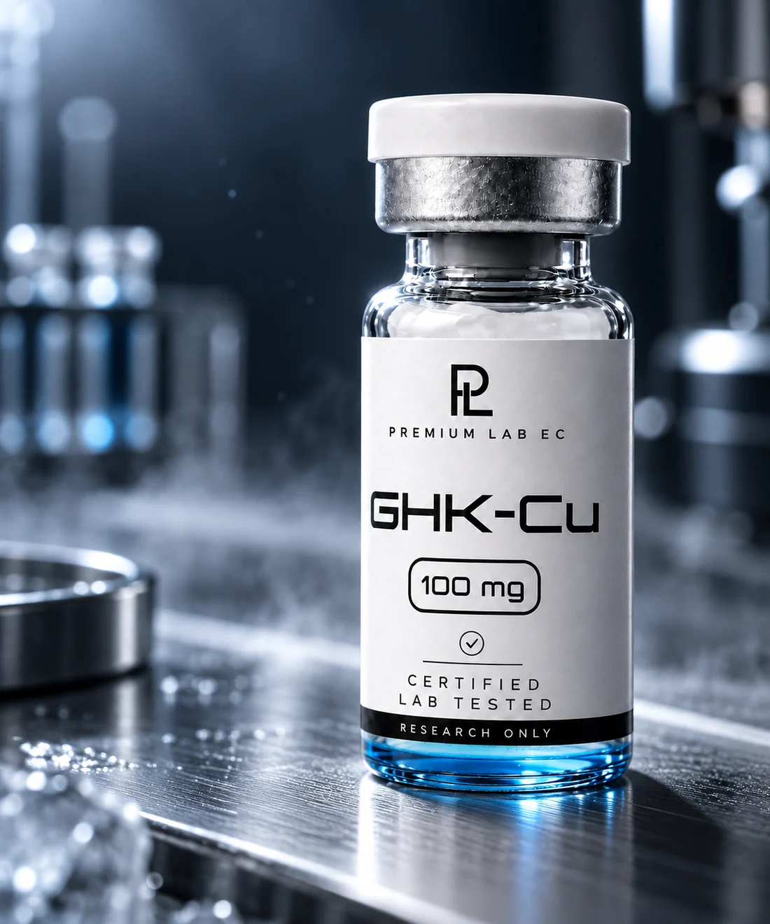 Vial GHK-Cu 100 mg — Premium Lab EC